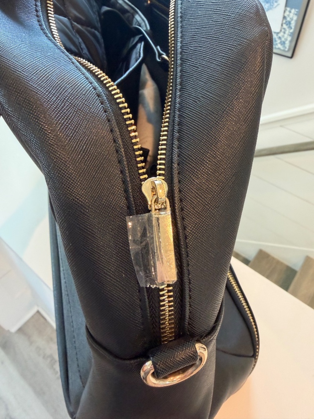 STACKERS Travel Tote Bag– Weekender, Laptop Compartment, Removable Shoe Pouch - Picture 6 of 10